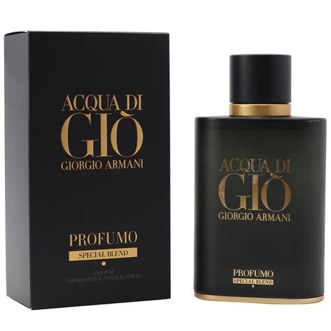 acqua di gio profumo special.